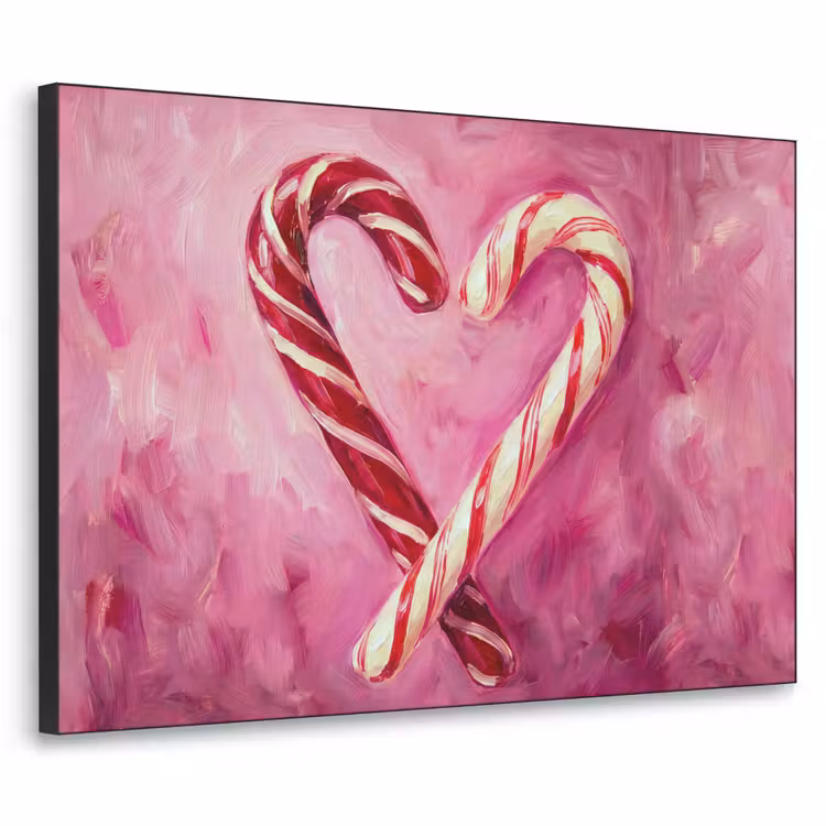 Art Frame - Snoep - Hart - Roze
