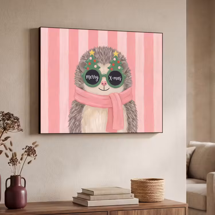 Art Frame - Egel - Kerst - Illustratie — 7