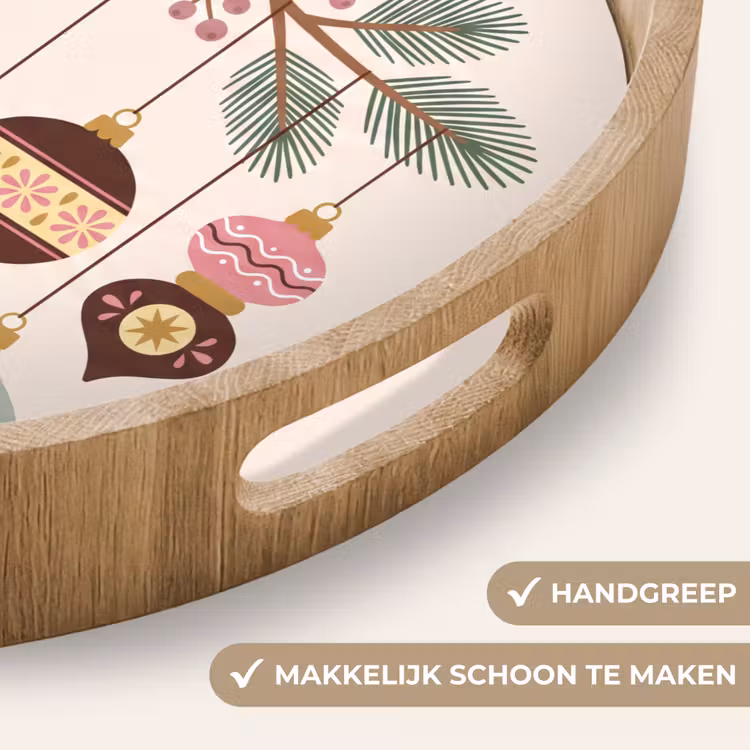 Dienblad - Kerst - Ornamenten - Tak — 5