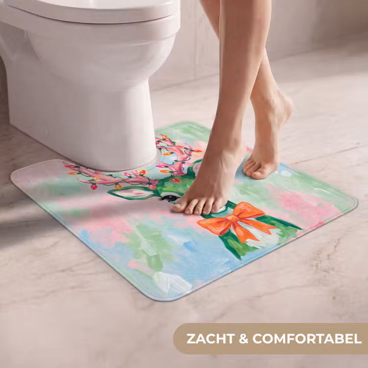 Wc Mat - Hert - Kerst - Dieren — 5
