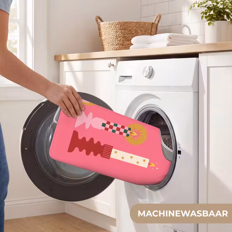 Wc Mat - Kaarsen - Feest - Roze — 6