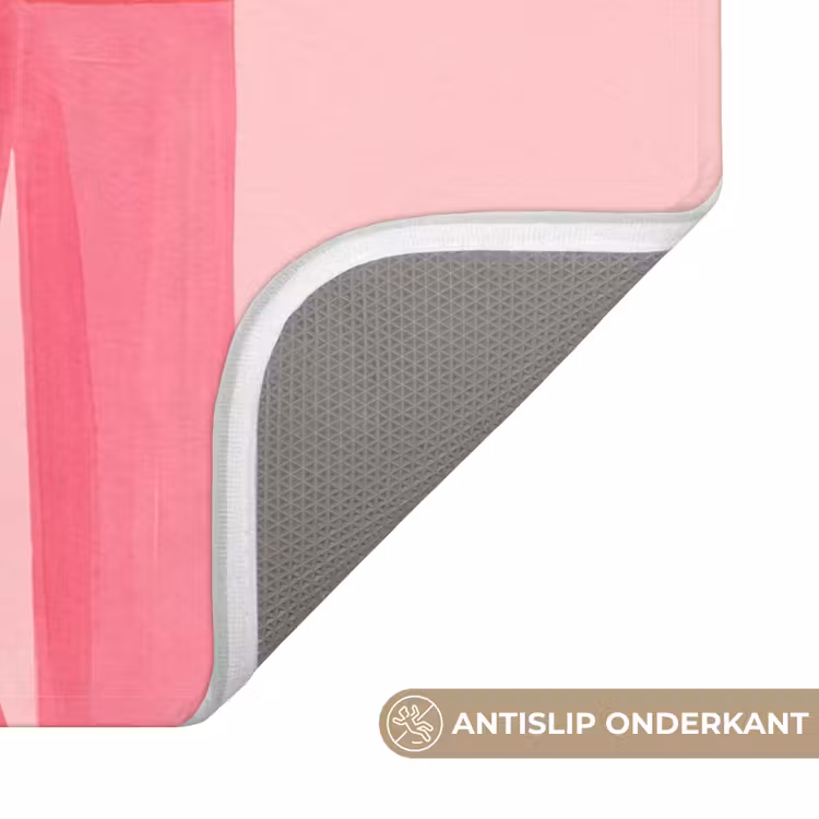 Wc Mat - Notenkraker roze illustratie — 4