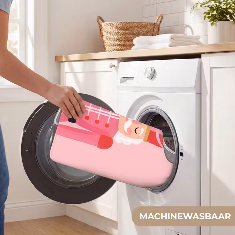 Wc Mat - Notenkraker roze illustratie — 6