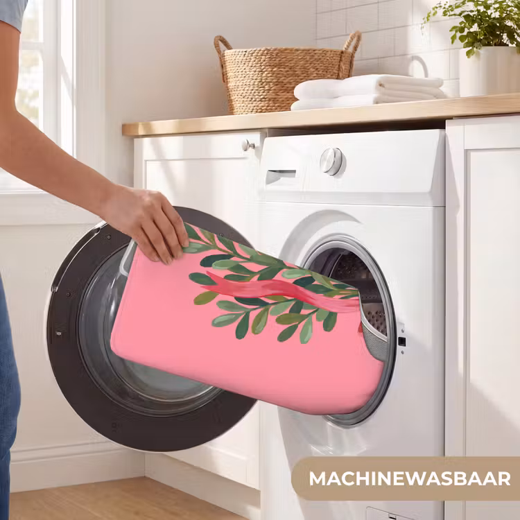 Wc Mat - Plant - Lint - Roze — 6