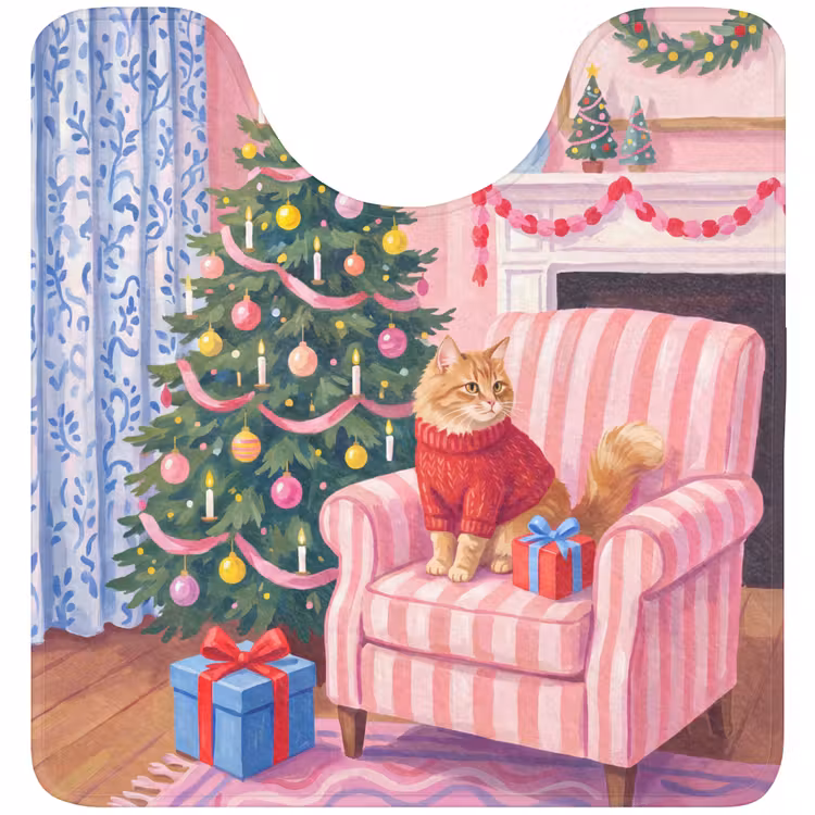 Wc Mat - Kat - Kerst - Interieur