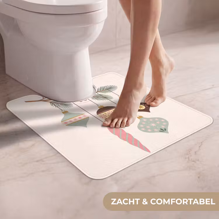 Wc Mat - Kerst - Ornamenten - Tak — 5