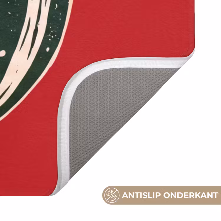 Wc Mat - Kerstbal - Kerst - Rood — 4
