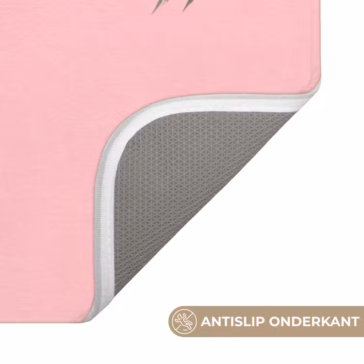 Wc Mat - Kerstbal - Roze - Kerst — 4