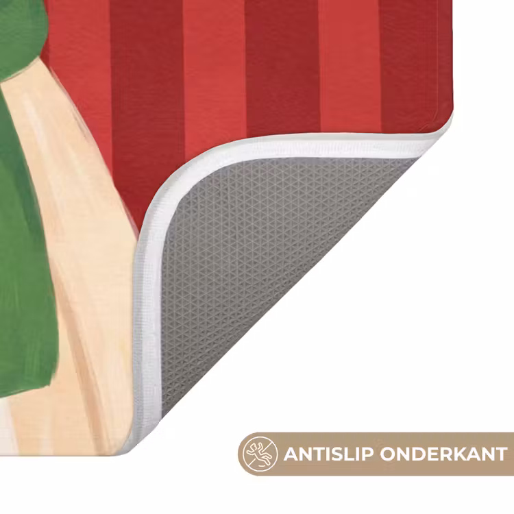 Wc Mat - Konijn - Kerst - Dieren — 4