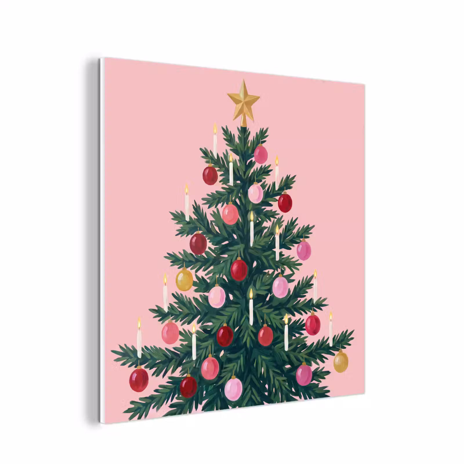 Forex - Kerstboom - Kerst - Roze — 1
