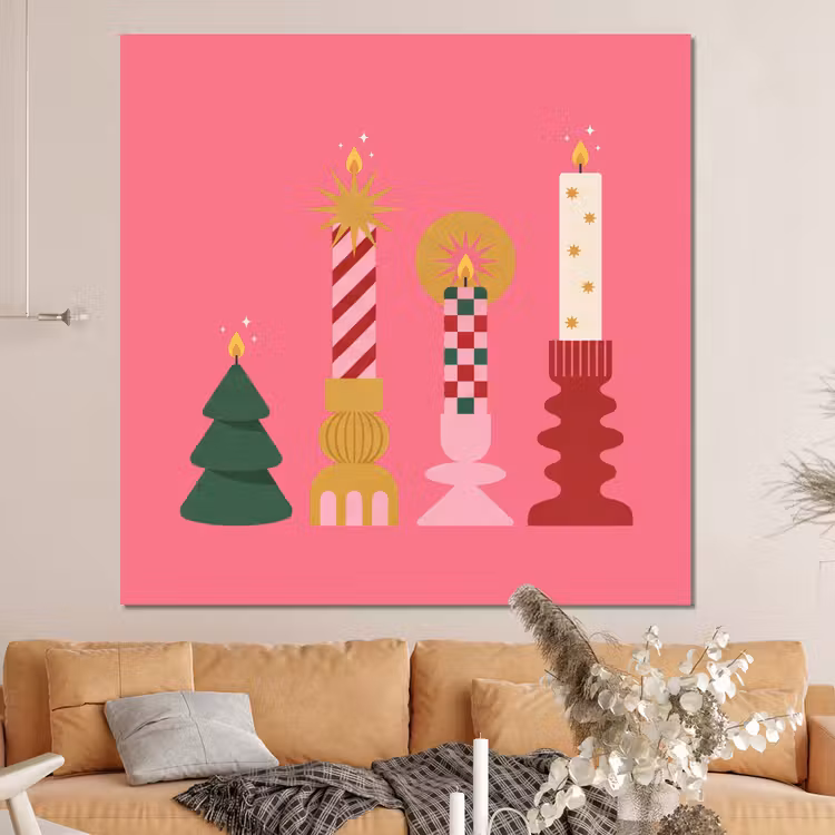 Forex - Kaarsen - Feest - Roze — 4