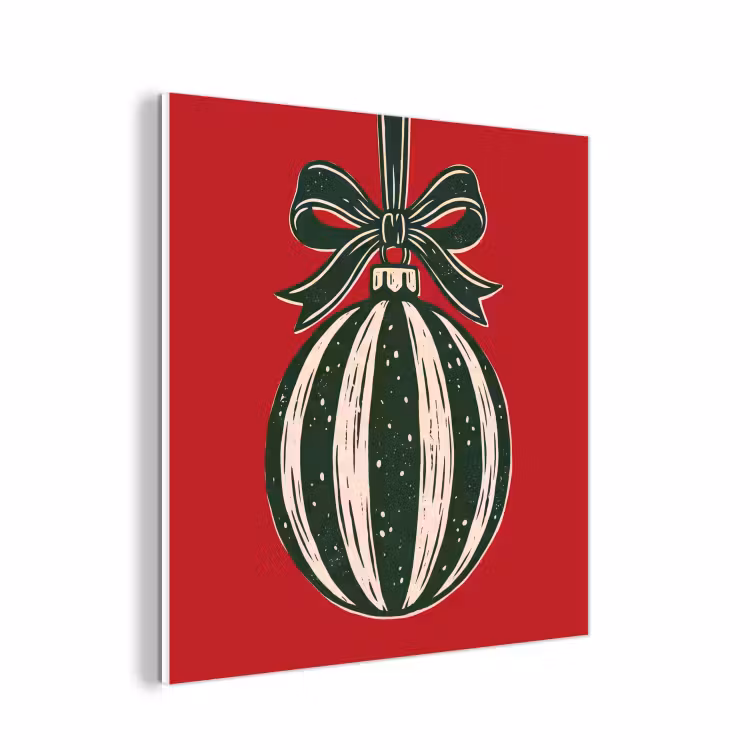 Forex - Kerstbal - Kerst - Rood
