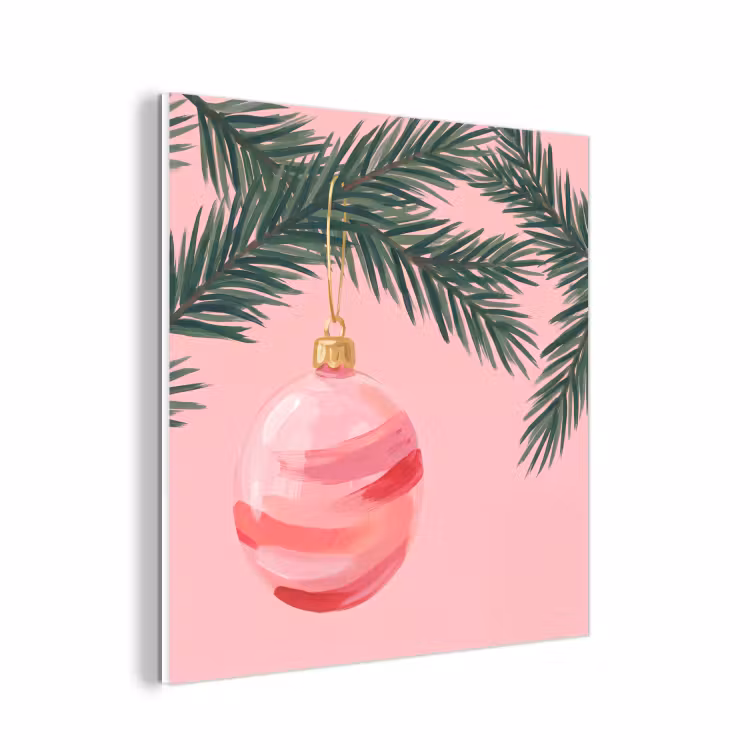 Forex - Kerstbal - Roze - Kerst — 1