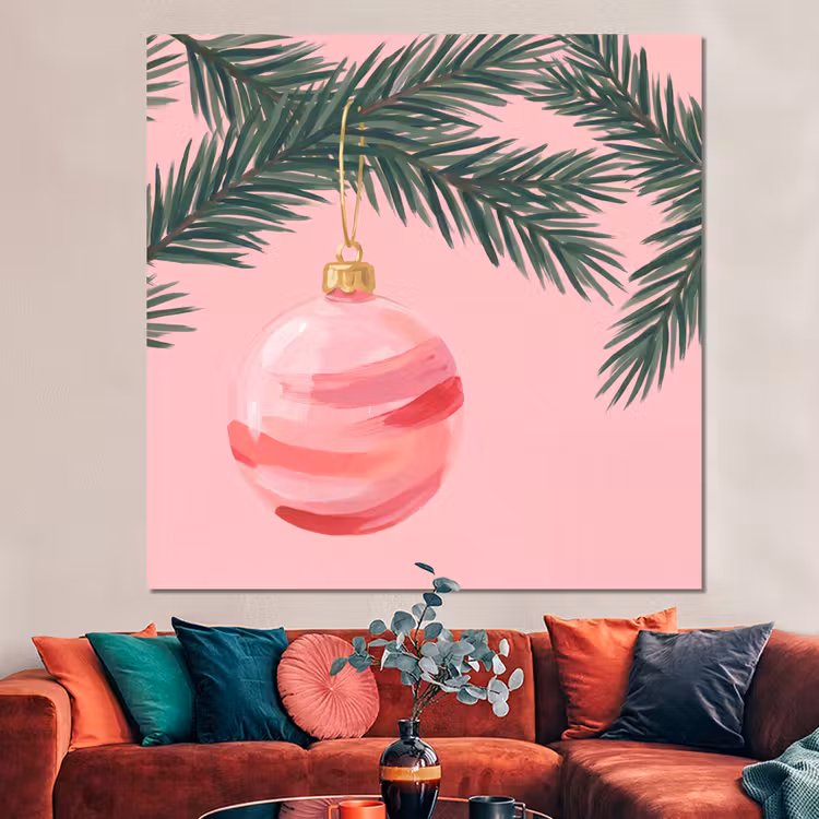 Forex - Kerstbal - Roze - Kerst — 3