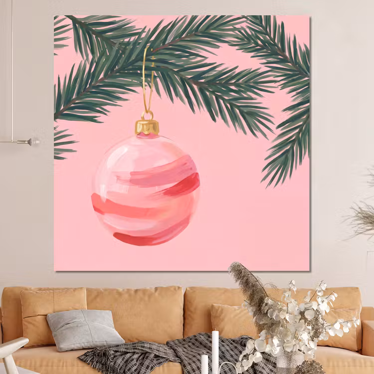 Forex - Kerstbal - Roze - Kerst — 4