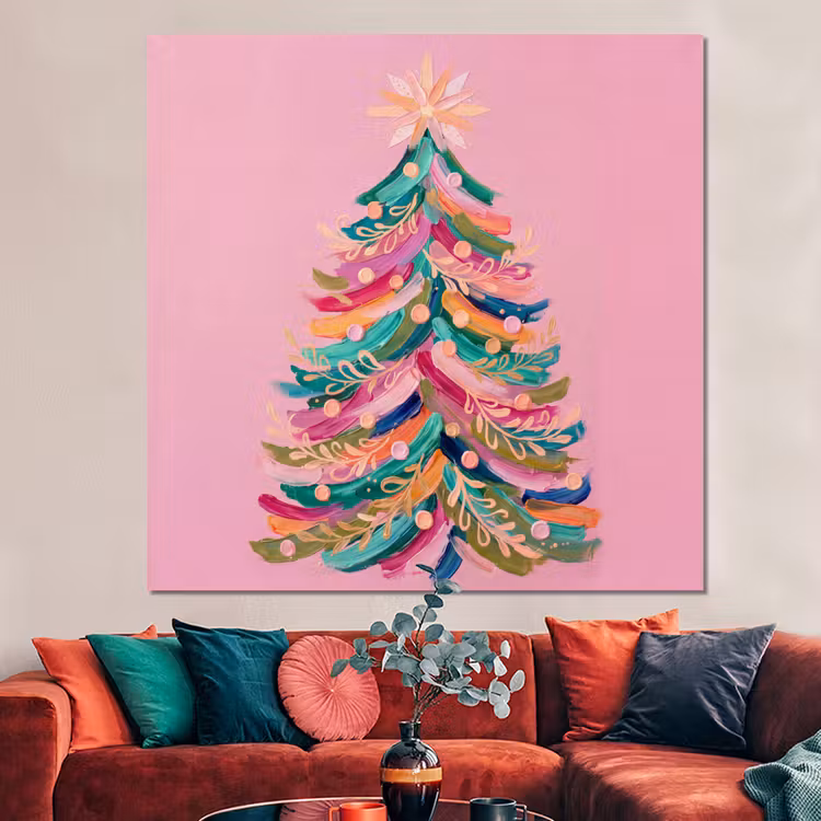 Forex - Kerstboom - Abstract - Kleurrijk — 3