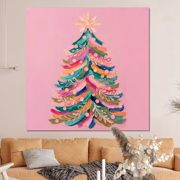 Forex - Kerstboom - Abstract - Kleurrijk — 4