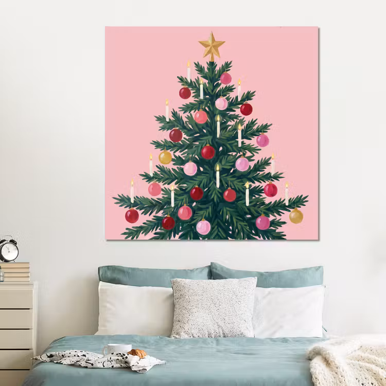 Forex - Kerstboom - Kerst - Roze — 2