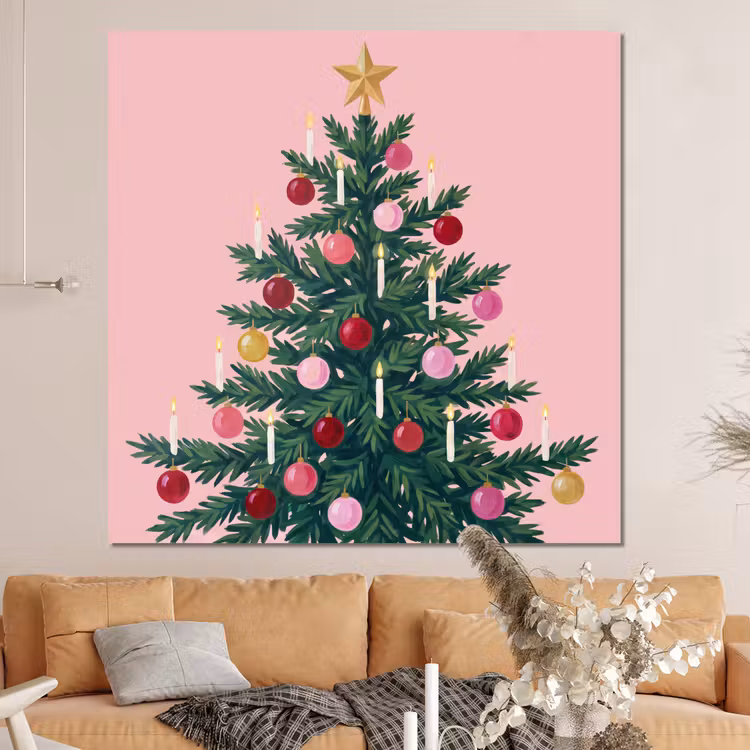 Forex - Kerstboom - Kerst - Roze — 4