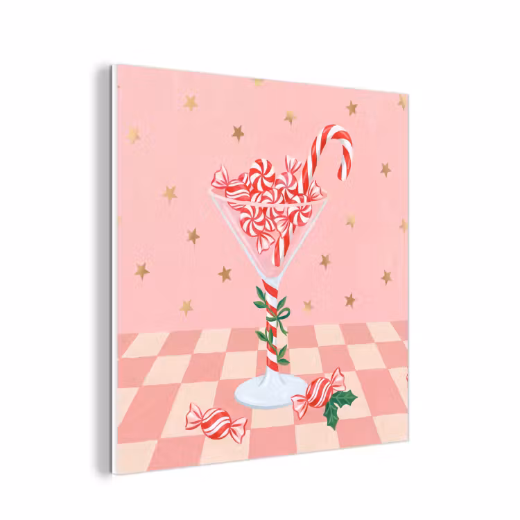 Forex - Snoep - Glas - Roze