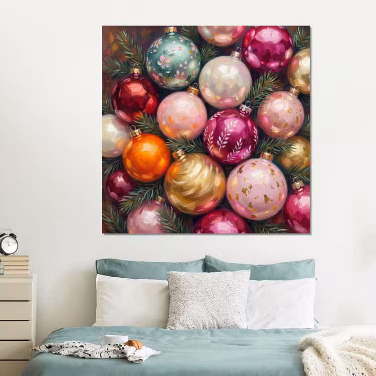 Forex - Kerstballen - Kleurrijk - Feest — 2