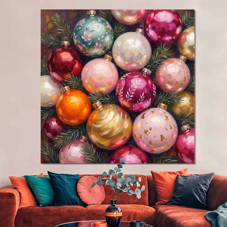 Forex - Kerstballen - Kleurrijk - Feest — 3