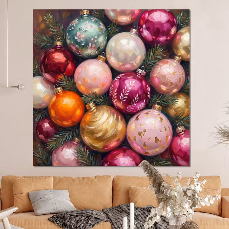 Forex - Kerstballen - Kleurrijk - Feest — 4