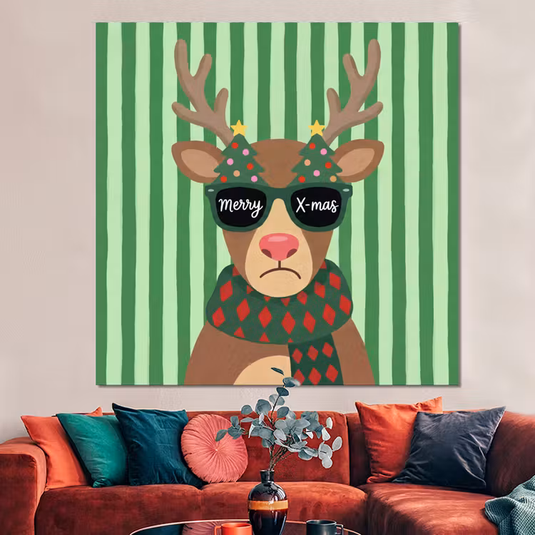 Forex - Rendier - Kerst - Illustratie — 3