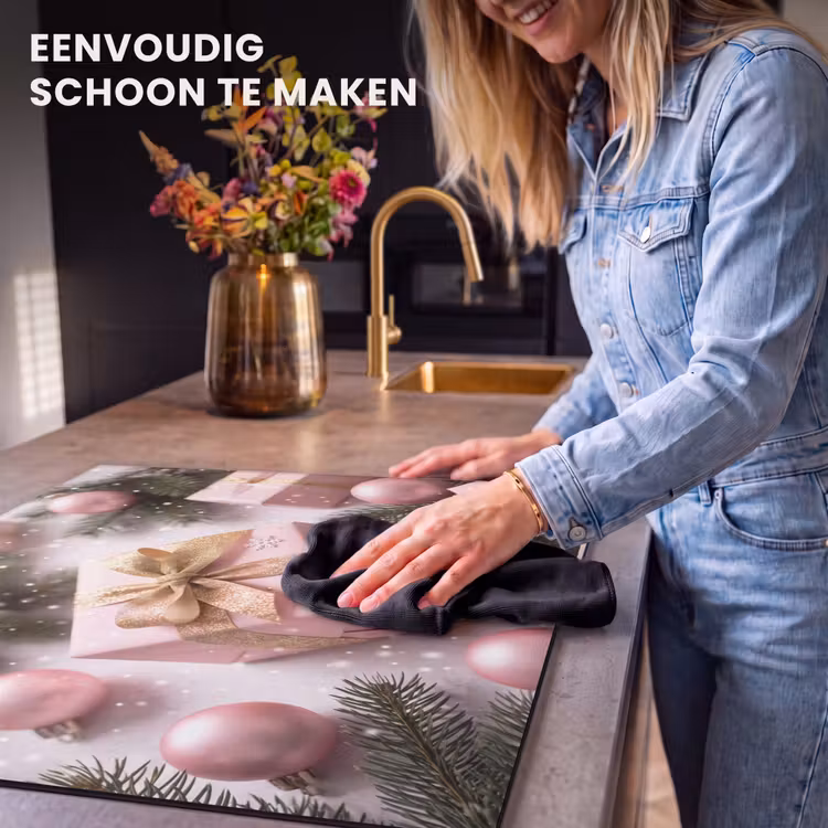 Inductie beschermer - Cadeau - Kerst - Roze — 6