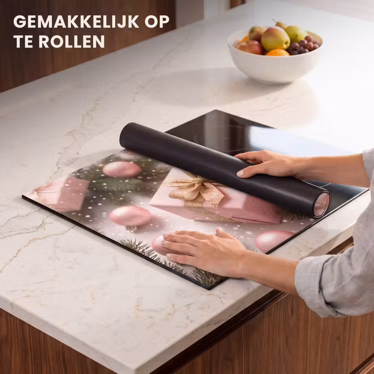 Inductie beschermer - Cadeau - Kerst - Roze — 7
