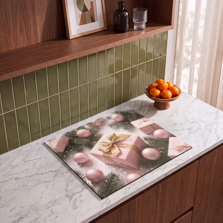 Inductie beschermer - Cadeau - Kerst - Roze — 8