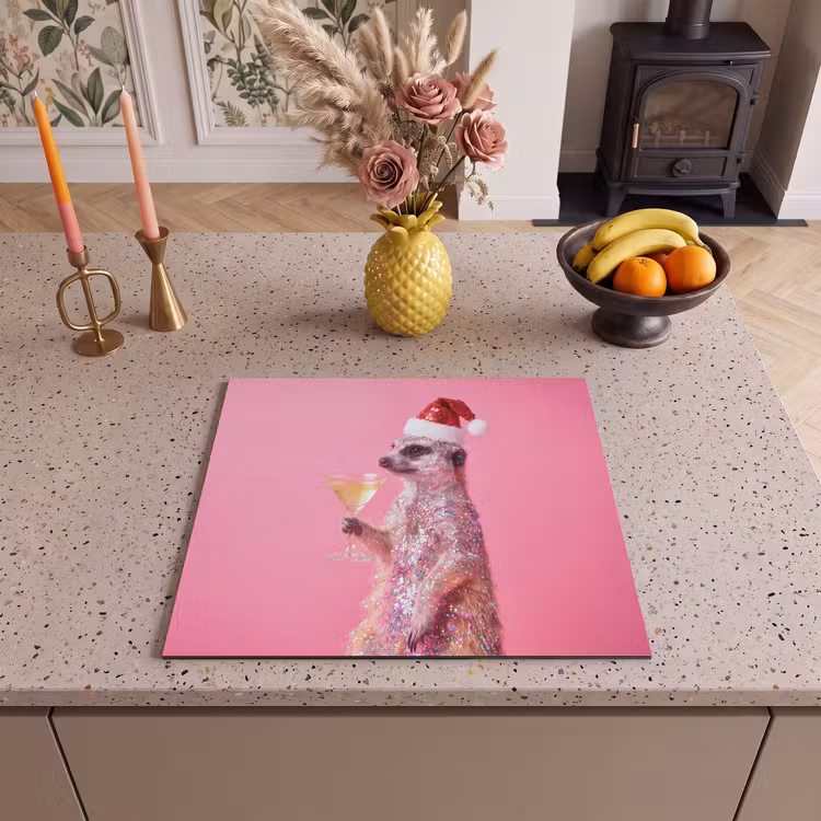 Inductie beschermer - Dieren - Glitter - Feest — 2