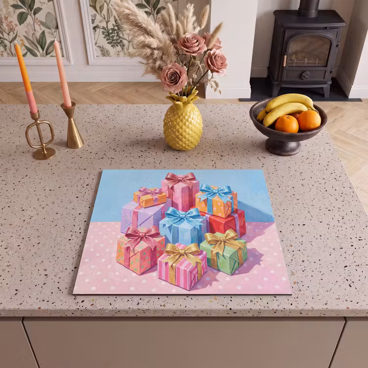 Inductie beschermer - Geschenken - Feest - Kleurrijk — 2