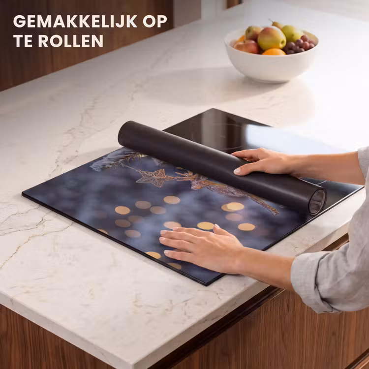 Inductie beschermer - Rendier - Kerst - Sneeuw — 7