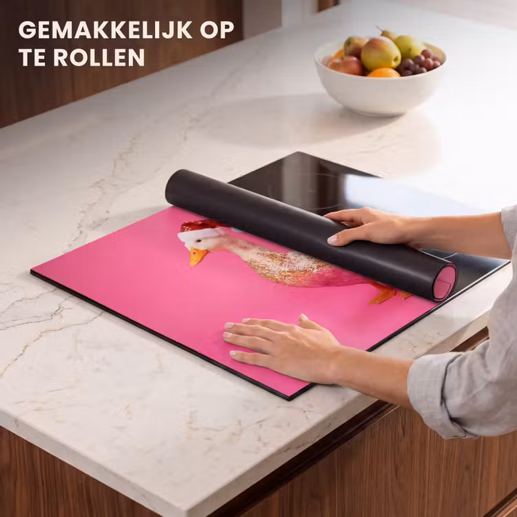 Inductie beschermer - Vogel - Kerst - Roze — 7
