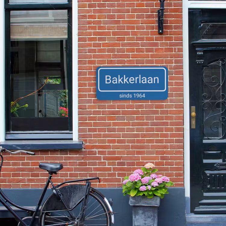 Straatnaambord — 2