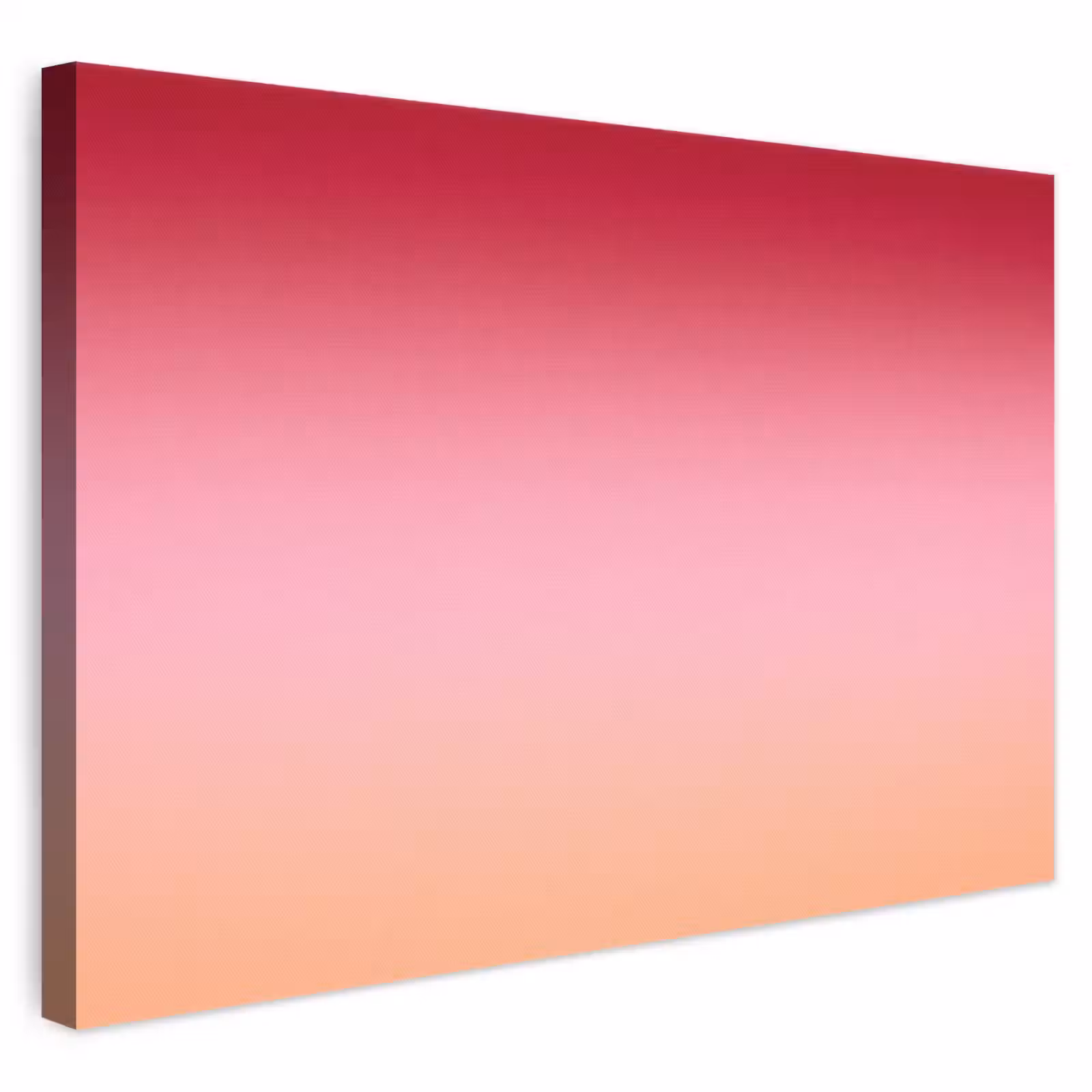 Canvas schilderij - Gradiënt - Rood - Roze — 1