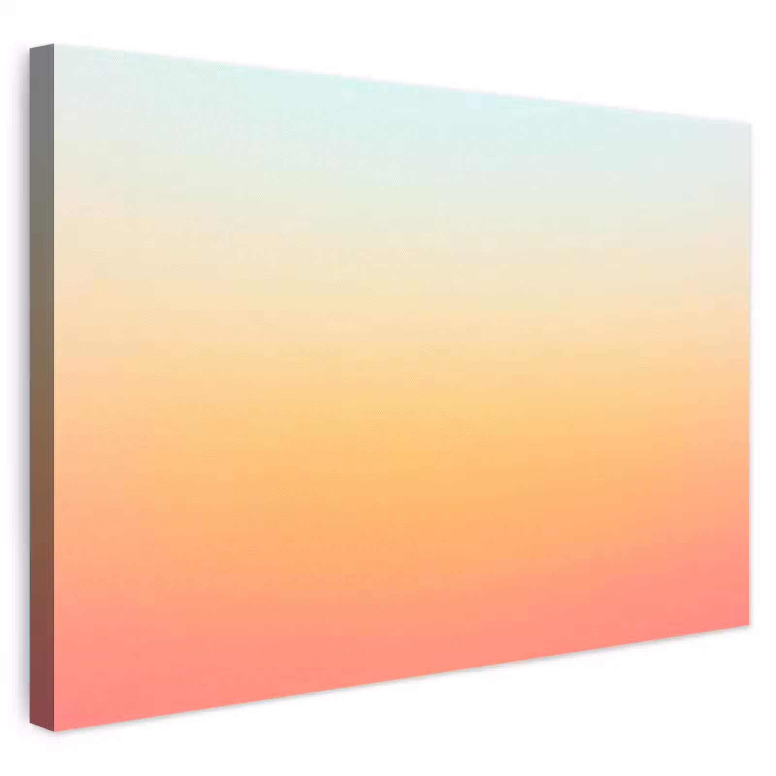 Canvas schilderij - Gradiënt - Zacht - Kleur — 1