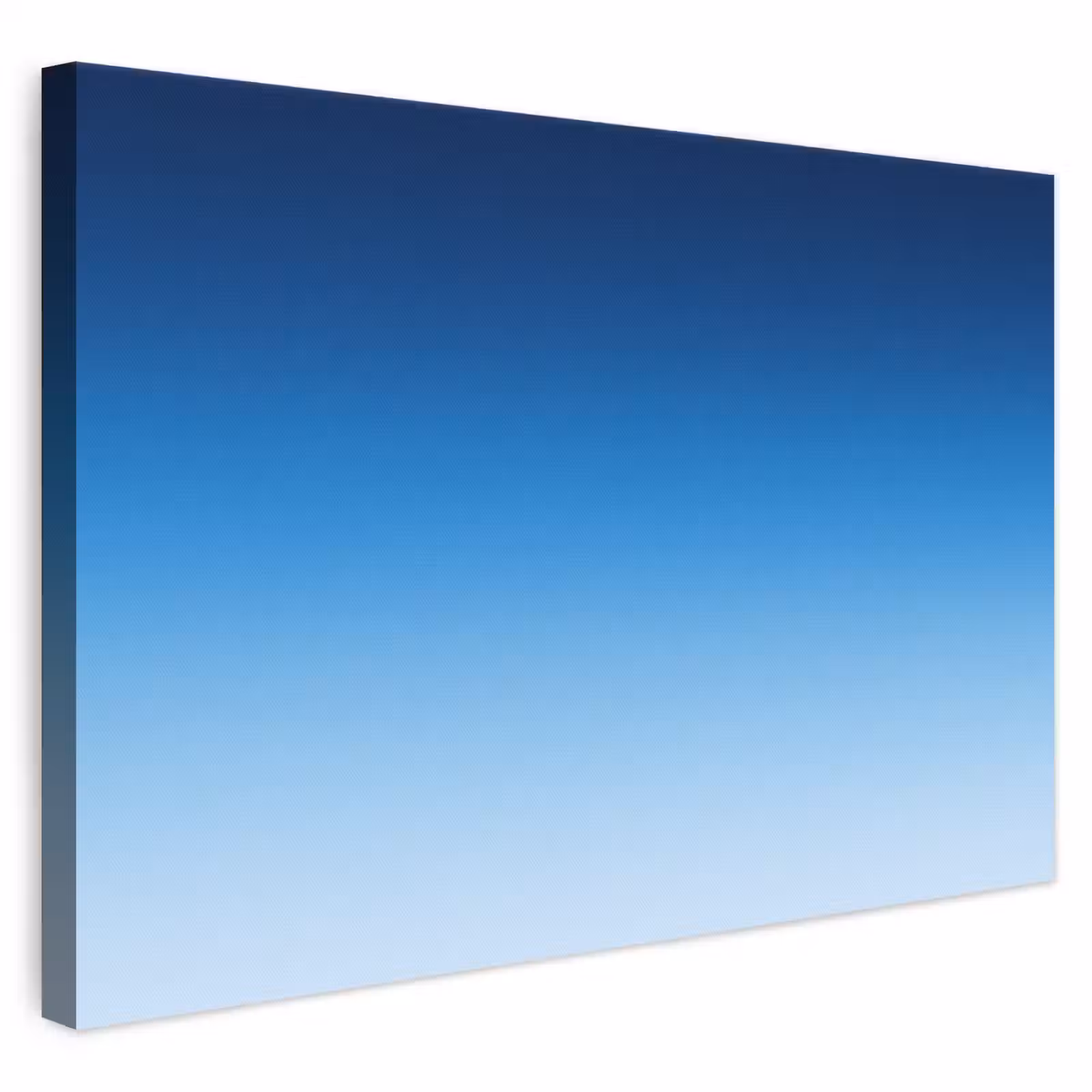 Canvas schilderij - Lucht - Blauw - Gradiënt — 1