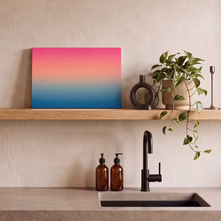 Canvas schilderij - Abstract - Kleurrijk - Verloop — 4