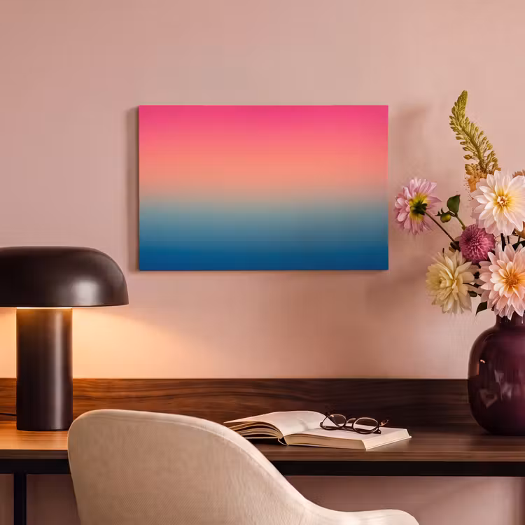 Canvas schilderij - Abstract - Kleurrijk - Verloop — 6