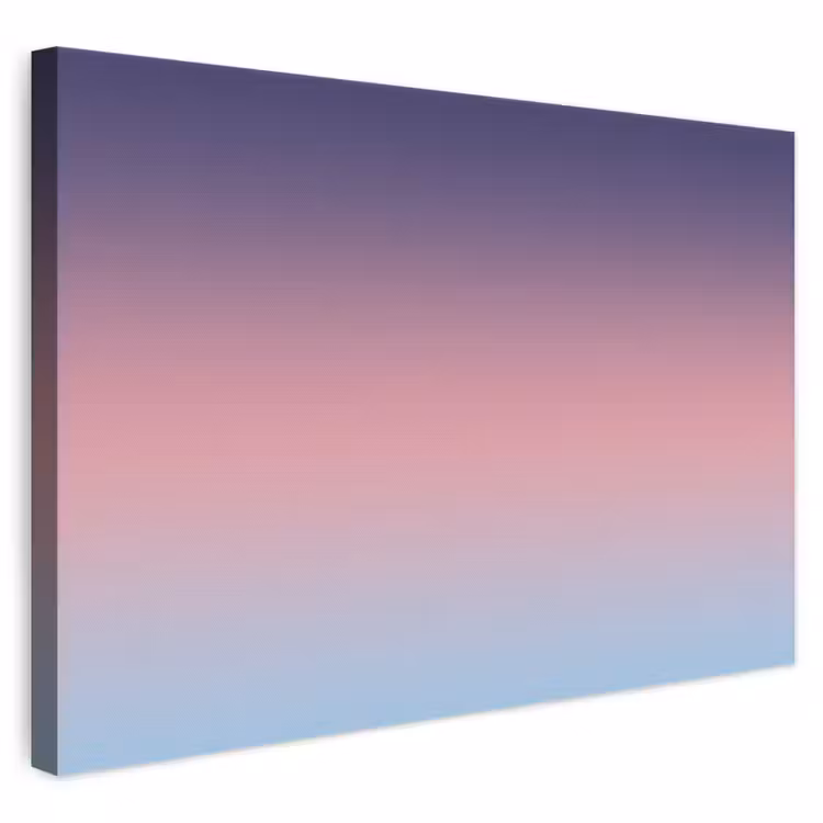 Canvas schilderij - Gradiënt - Paars - Roze — 1