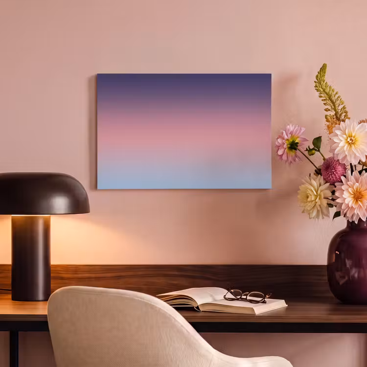 Canvas schilderij - Gradiënt - Paars - Roze — 6