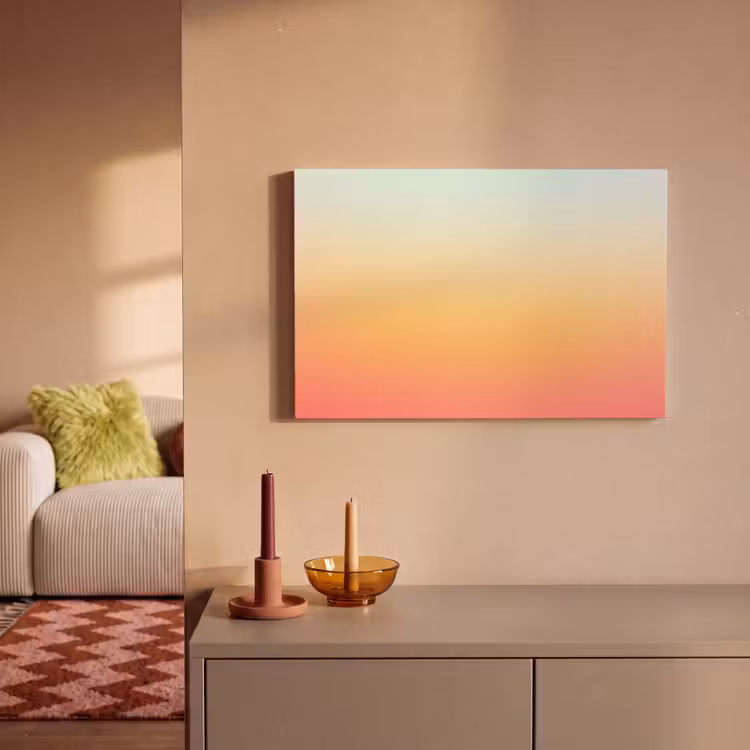 Canvas schilderij - Gradiënt - Zacht - Kleur — 2