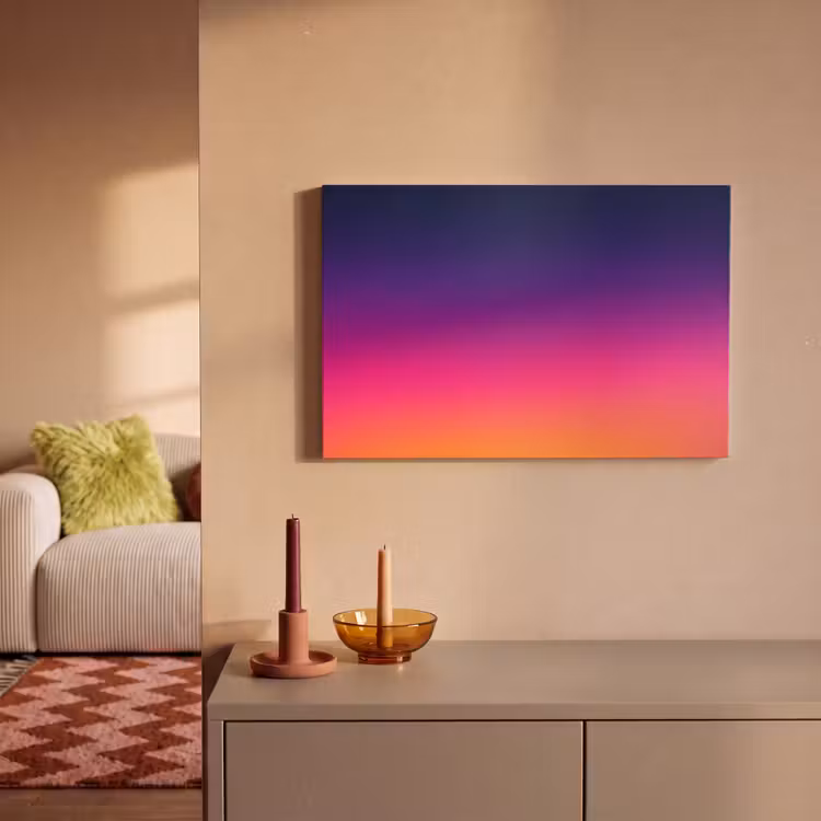 Canvas schilderij - Kleurverloop - Vloeiend - Abstract — 2