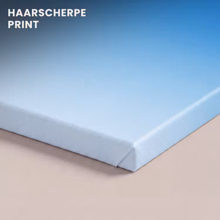 Canvas schilderij - Lucht - Blauw - Gradiënt — 5