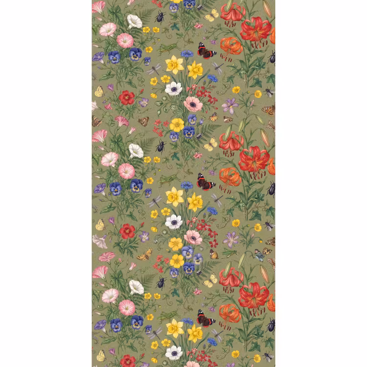 Behang - Bloemen - Insecten - Natuur — 2