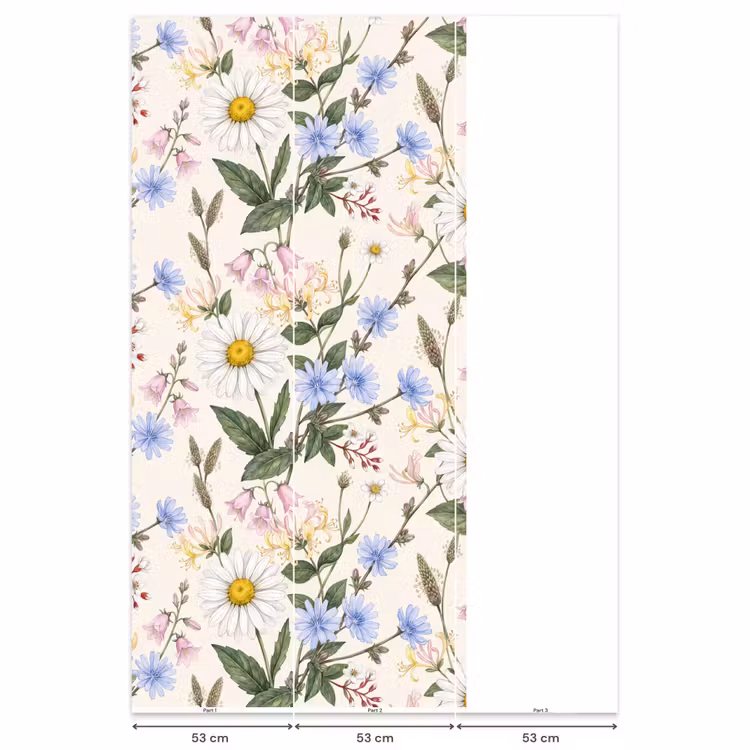 Behang - Botanisch - Illustratie - Kleurrijk — 6
