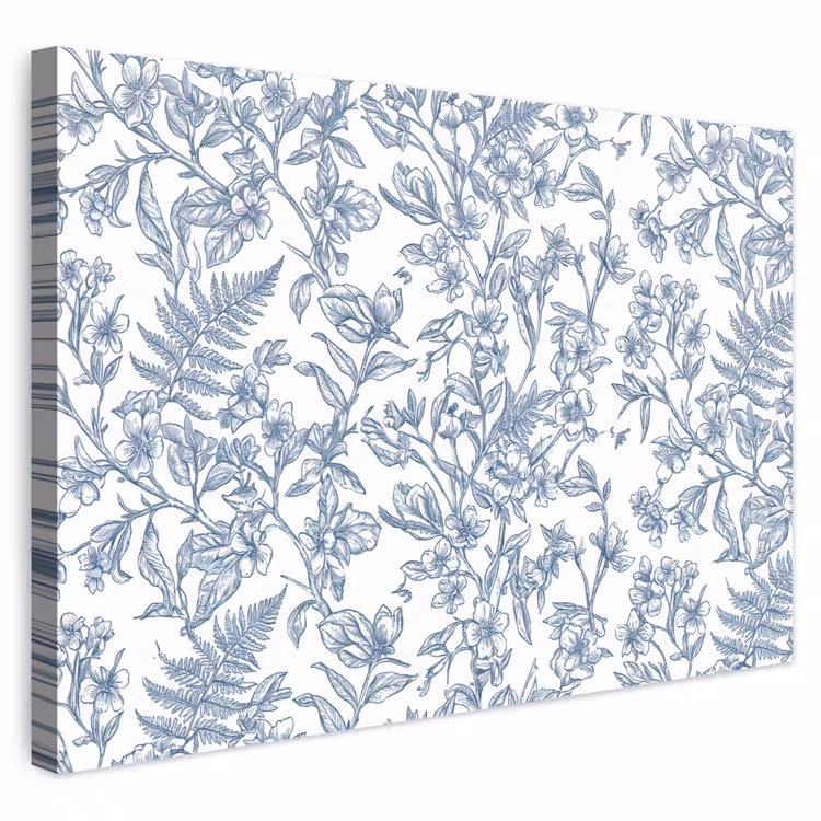 Buiten canvas - Planten - Botanisch - Vintage — 1