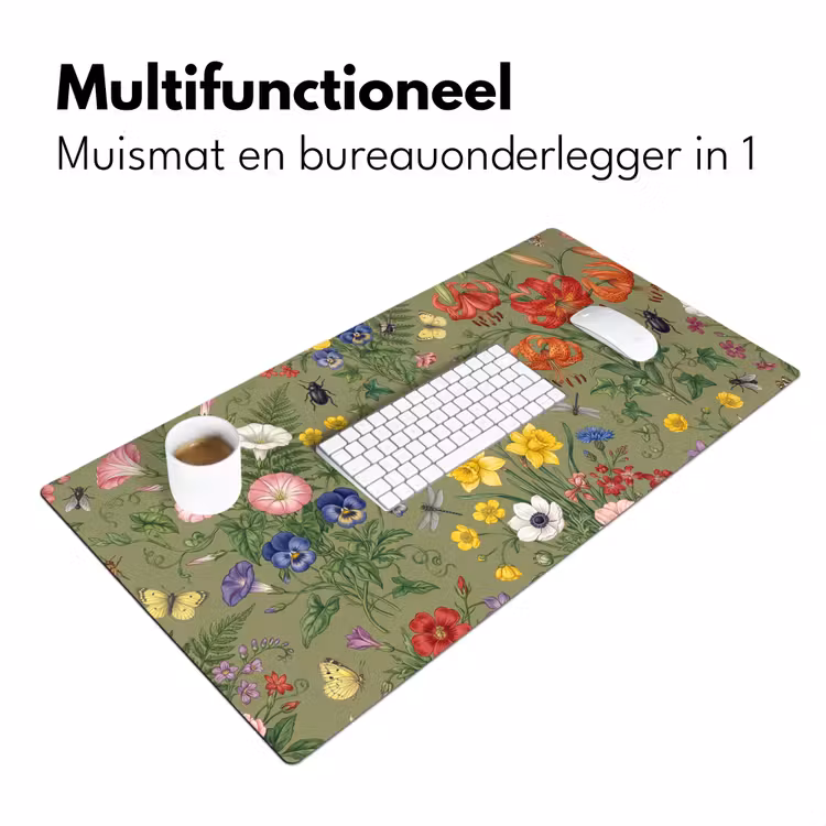 Bureau onderlegger - Bloemen - Insecten - Natuur — 7